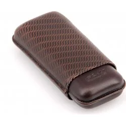 Etui à cigares Davidoff en cuir R-2 marron 3