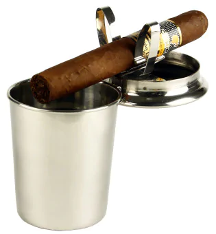 Universal - Cendrier à cigare en céramique Gadget Intérieur Maison Cendrier  Sac Voyage Extérieur Palette de cendres Porte-cigare Accessoires