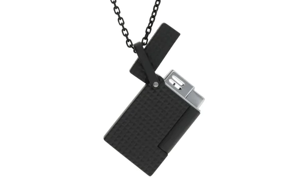 S.T. Dupont Briquet à collier Noir K27068CH