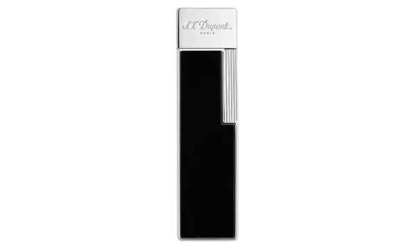 S.T. Dupont Briquet Twiggy Noir Laqué Chrome 030001