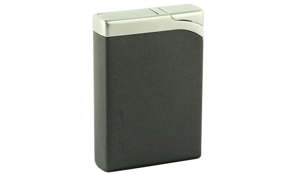 Briquet Lotus Jet 1520 gris foncé et chrome