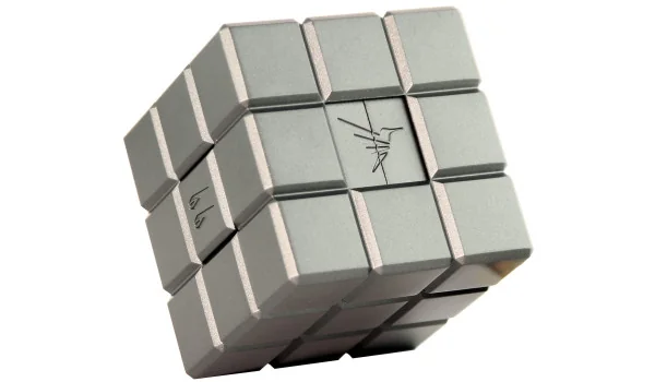 Briquet Colibri Table Jet Heritage Cube Gris Anthracite